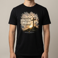 Thankful Grateful Blessed tee front view