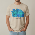 He Gives Strength to the Weary tee front view