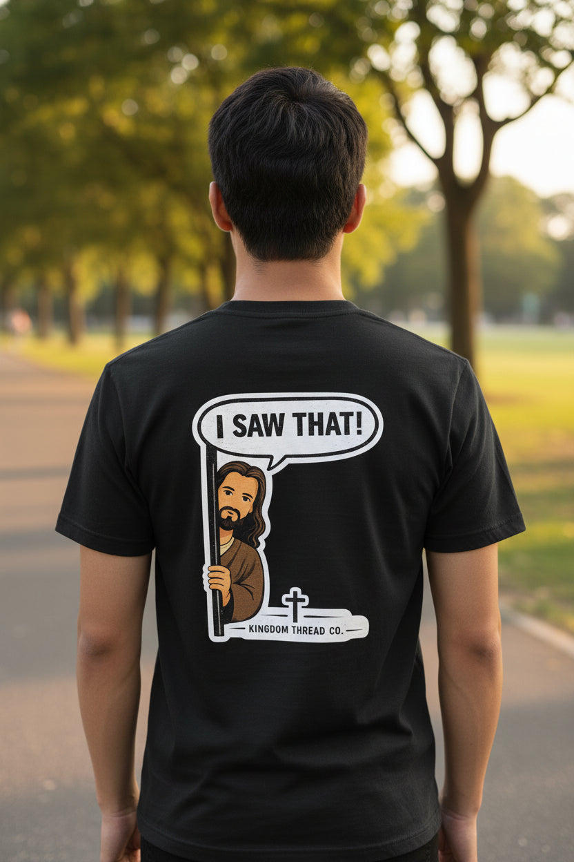 I saw that
